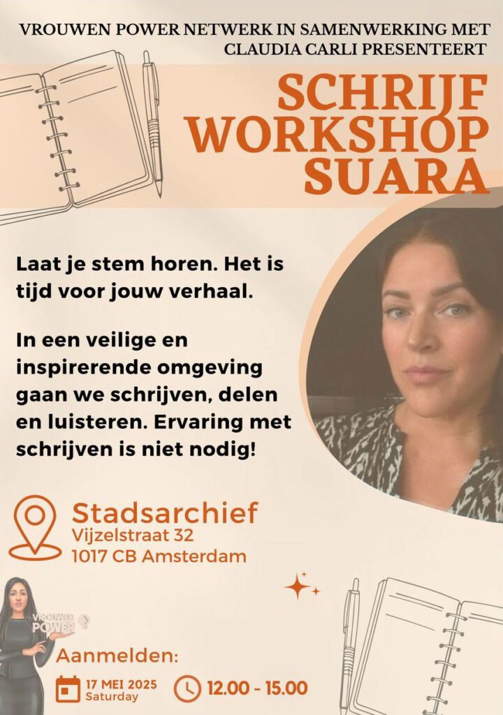 SUARA - schrijfworkshop